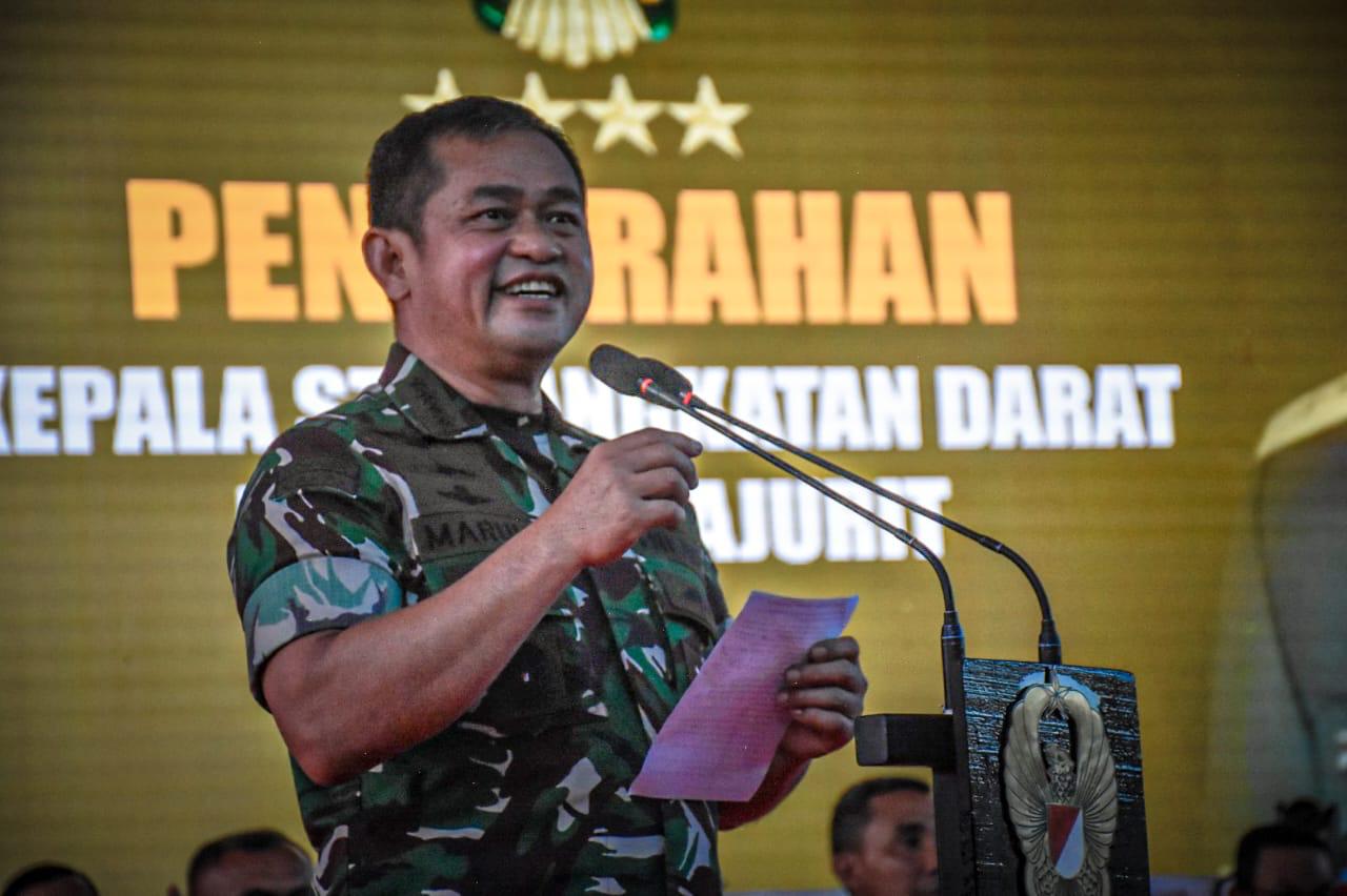 Kepala Staf Angkatan Darat Jenderal TNI Maruli Simanjuntak, melaksanakan Kunjungan Kerja Ke Kodam XVIII/Kasuari