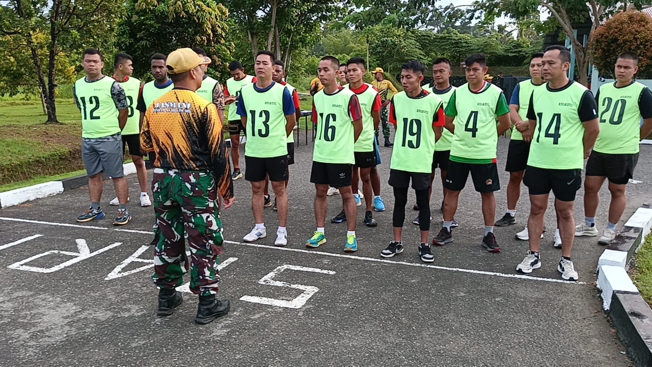 Personel Rindam XVIII/Ksr Laksanakan Garjas Periodik TW I Tahun 2025
