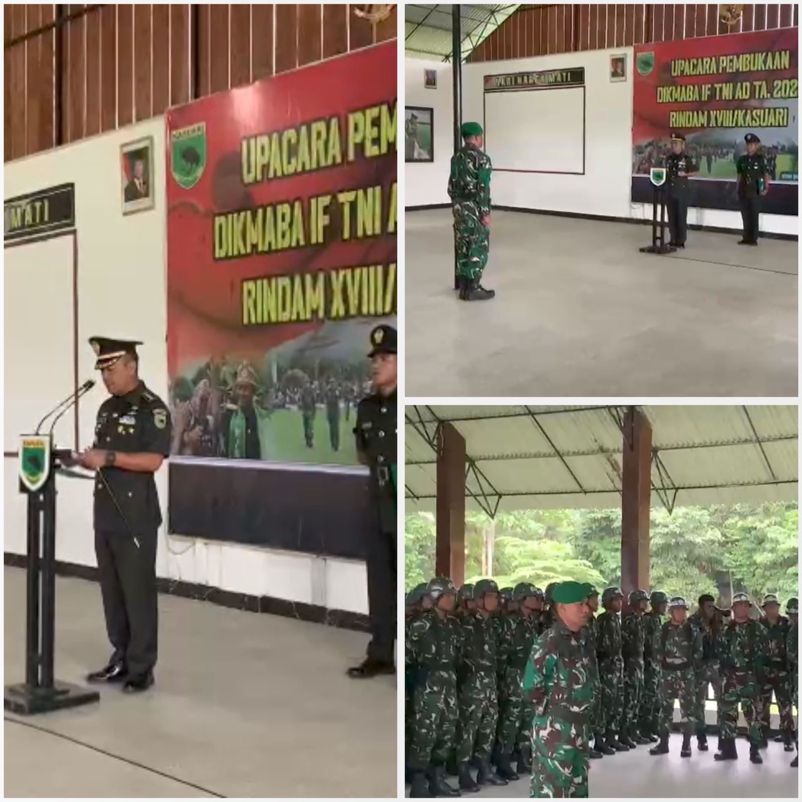 Danrindam XVIII/Ksr Buka Dikmaba Infanteri TNI AD TA 2025