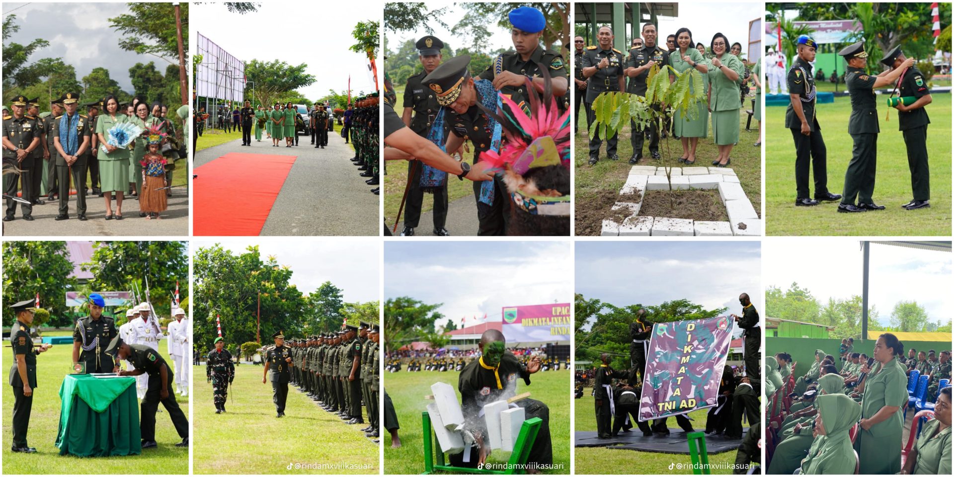 Pangdam Kasuari Lantik 480 Prajurit Baru: Awal Perjalanan Panjang Sang Patriot Bangsa