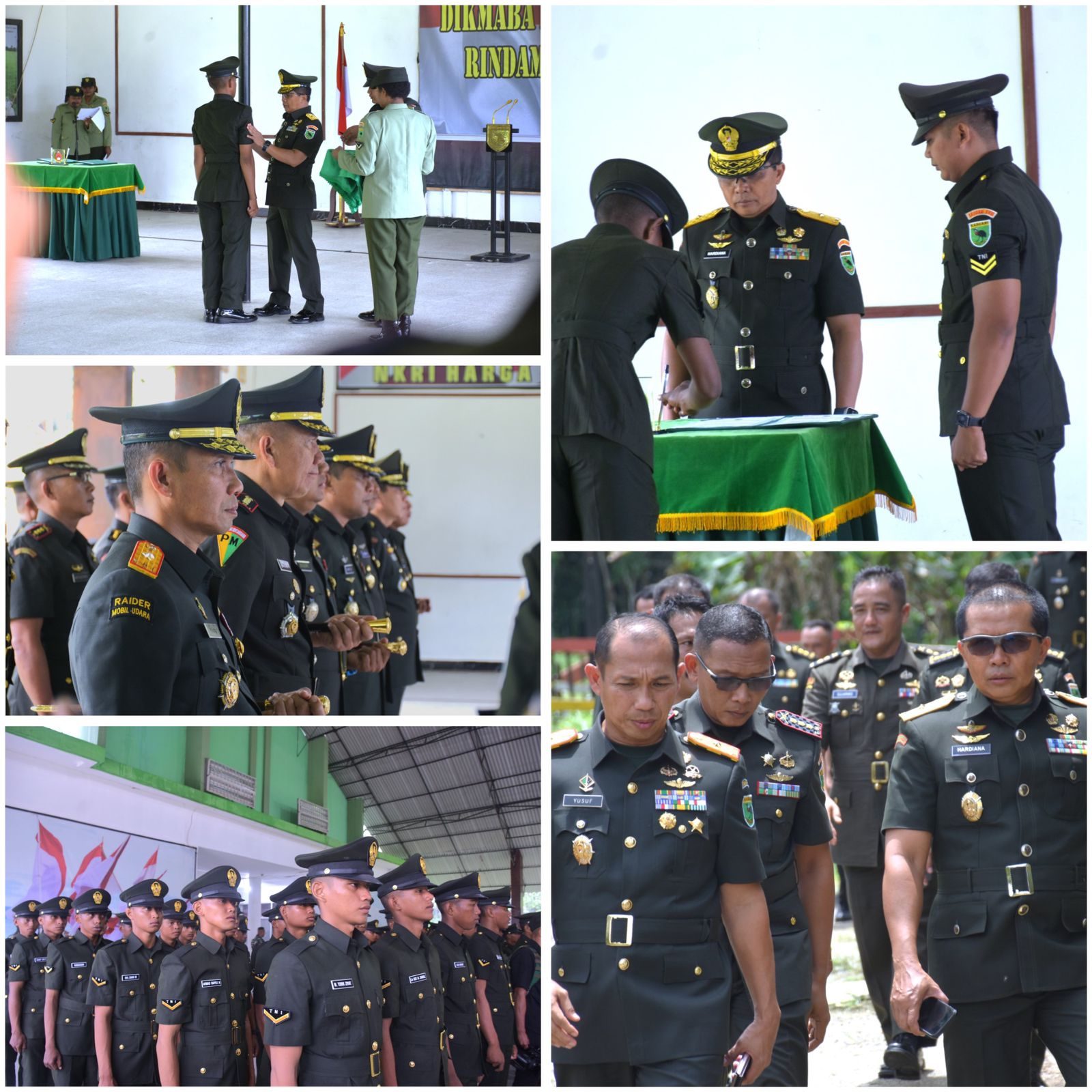 Kasdam XVIII/Kasuari Pimpin Penutupan Dikmaba Infanteri T.A. 2025