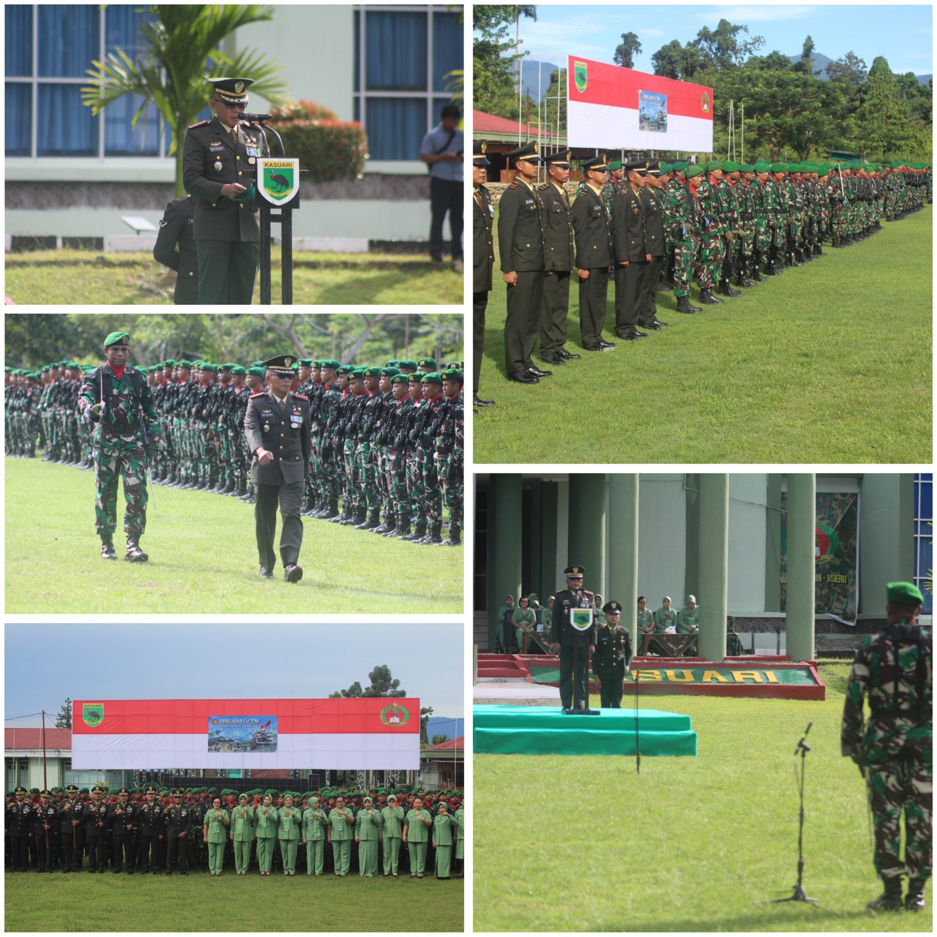 Wadanrindam XVIII/ Ksr Irup HUT TNI Ke-80