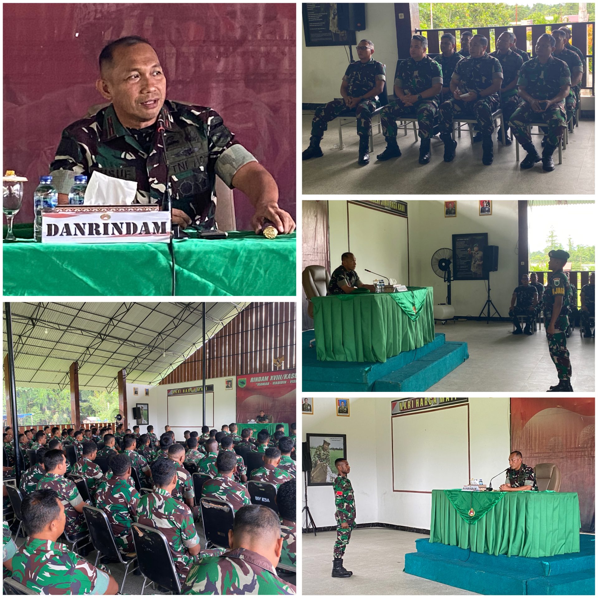 Bangun Komunikasi Dengan Anggota, Danrindam XVIII/Ksr Beri Jamdan