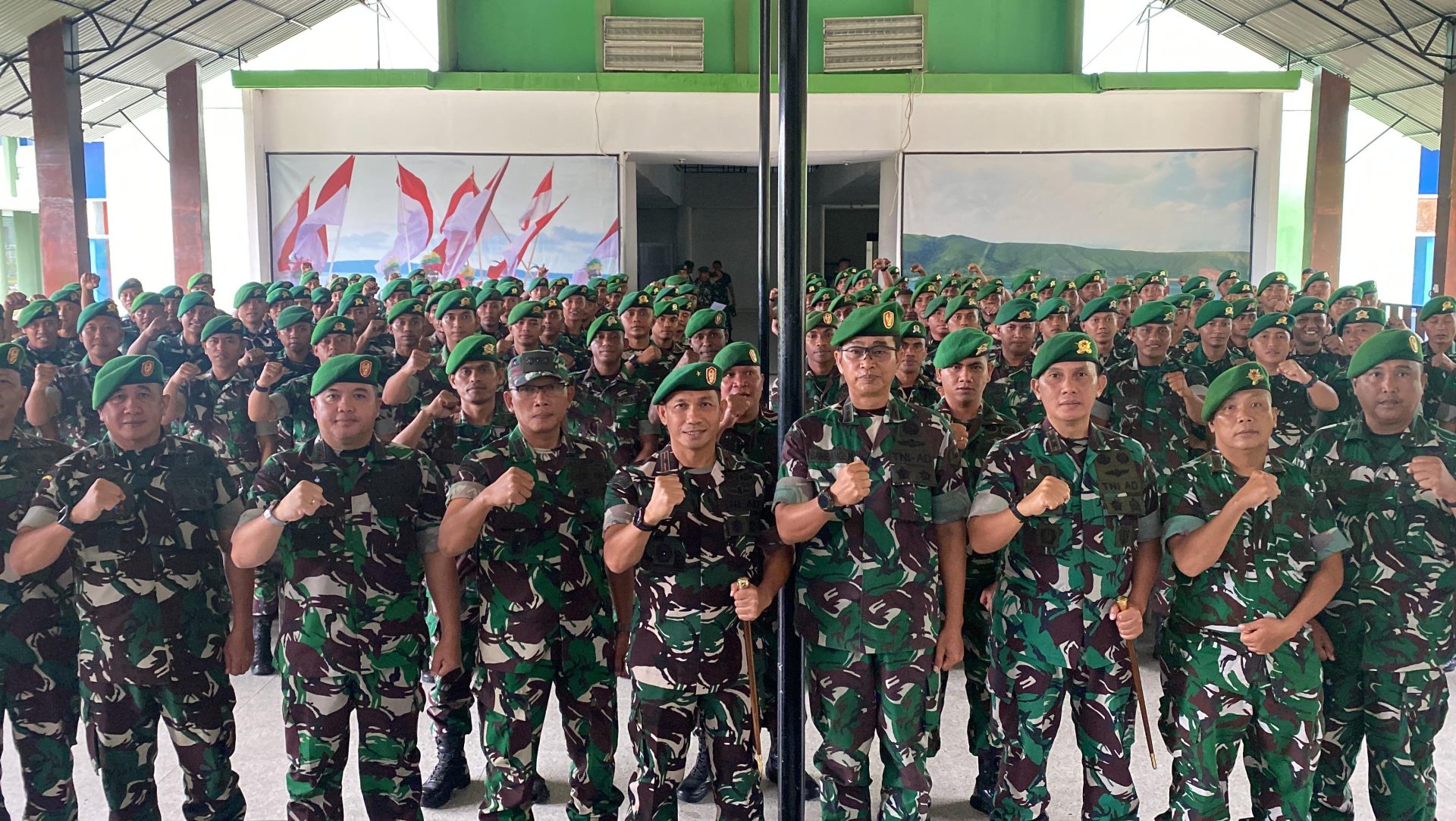 Danrindam XVIII/Ksr Pimpin Evaluasi Opsdik Dikjurbaif Abit Diktukba TNI AD Gel. I TA 2026