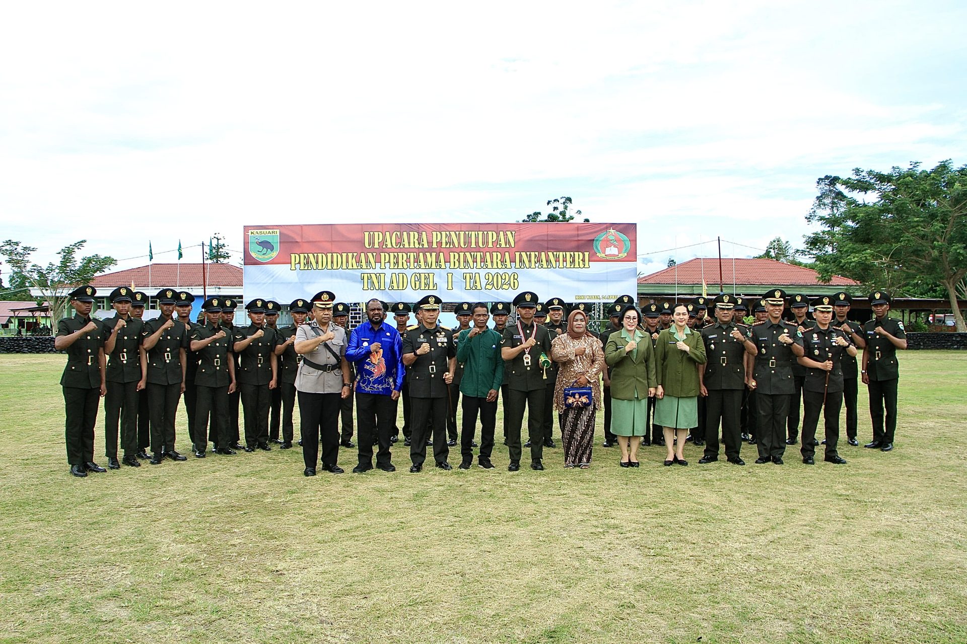 Danrindam XVIII/Ksr Tutup Dikmaba IF TNI AD Gel I TA 2026