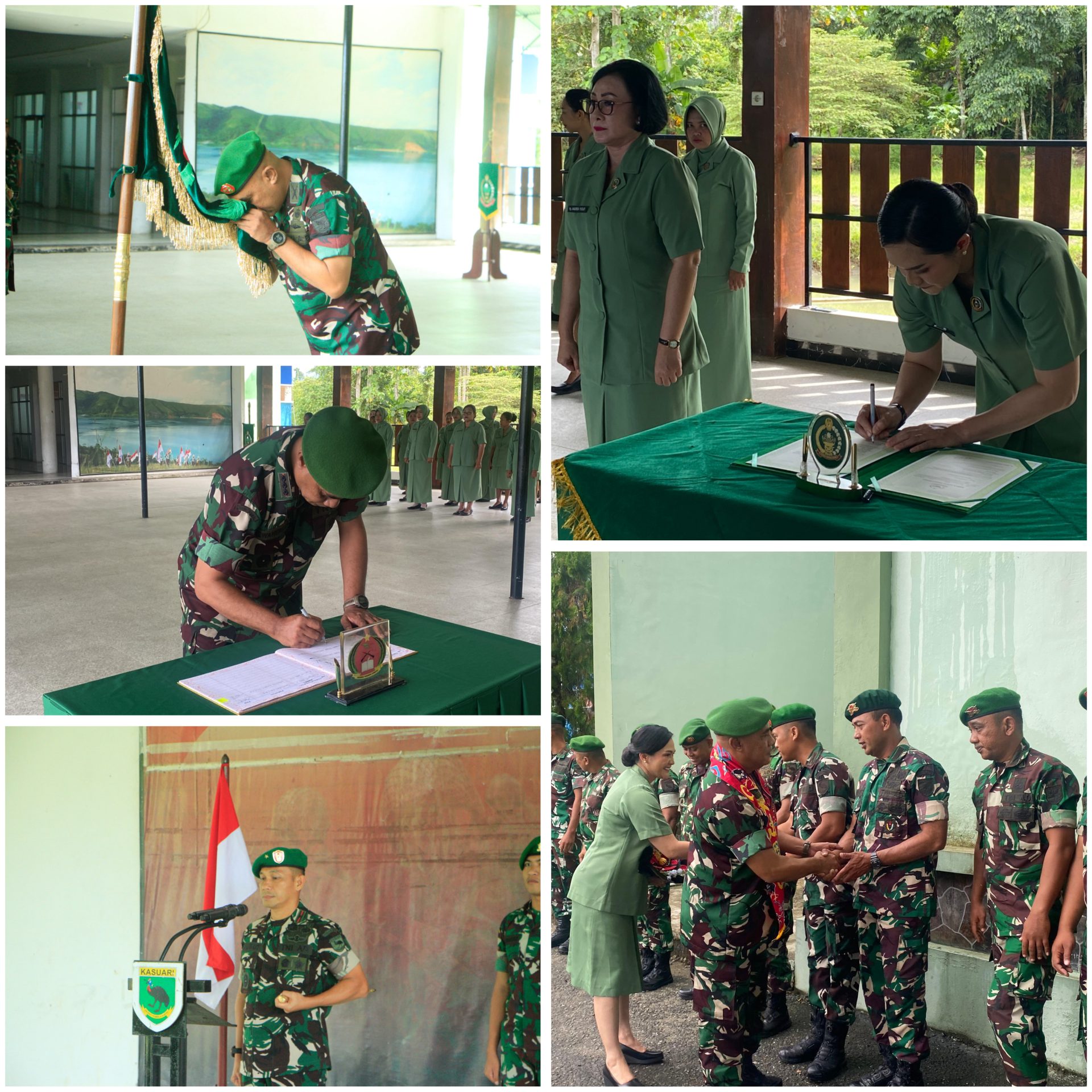 Danrindam XVIII/Ksr Pimpin Tradisi Korps  Masuk Satuan Wadanrindam XVIII/Ksr