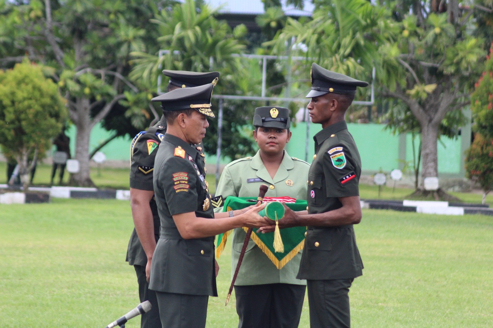 17.702 Prajurit Baru dilantik, 158 Lulusan Rindam XVIII/Kasuari