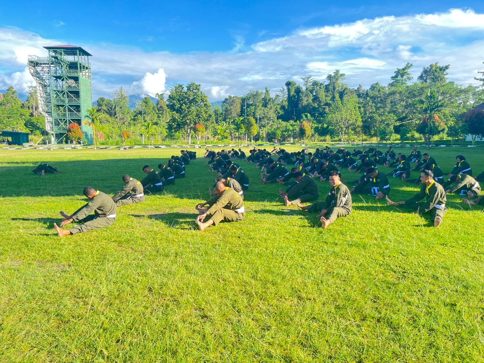 Latihan PSM Rutin, TNI Rindam XVIII/Ksr Perkuat Fisik dan Mental